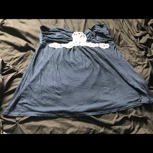 Blue Halter Top nwot